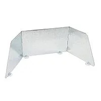 Kookwindscherm universeel - staal - verstelbaar - Bo-Camp