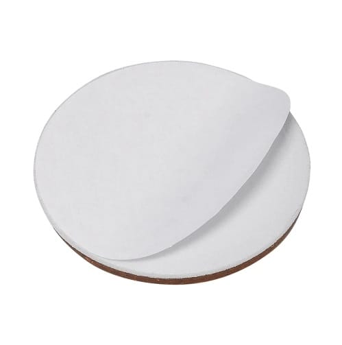 Reflector zelfklevend 60mm rond geel/oranje