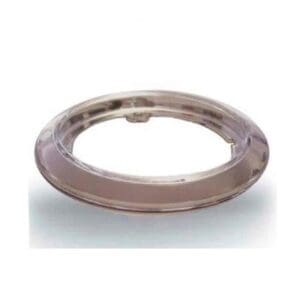 Chromen sierring Jokon 122mm voor ronde caravan achterverlichting.