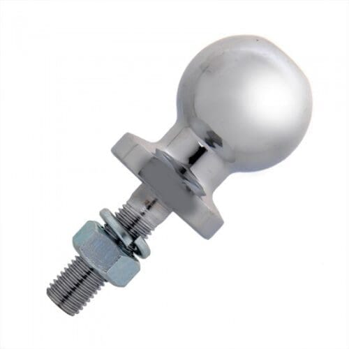 Trekhaakkogel Gobanna Robuuste stalen schroefkogel voor trekhaak met universele 50mm kogel en M22 schroefdraad inclusief moer.