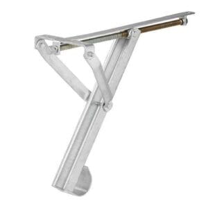 Compacte thermisch verzinkte uitdraaisteun voor caravan en aanhanger | Gobanna