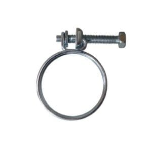 Stalen 40mm slangenklem voor een lekvrije bevestiging van spiraalslangen in campers en caravans | Gobanna