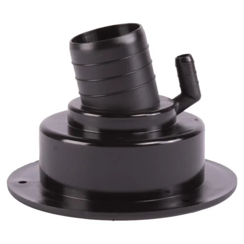 Watervulopening kort - wit of zwart - Ø 40 mm aansluiting