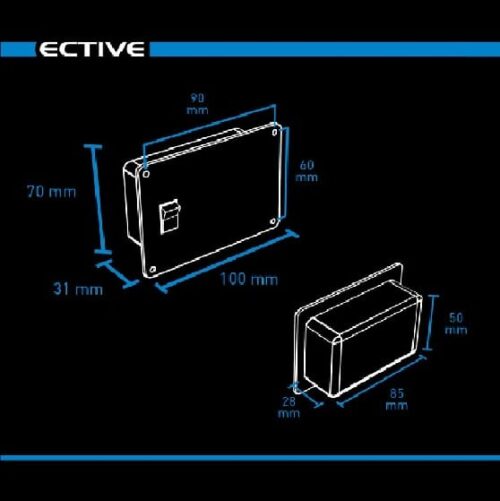 Ective Afstandsbediening RC4 - bedieningspaneel omvormer SSI