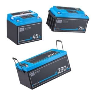 Ective DC 85S Gel accu 12V met geïntegreerd LCD display voor camper gebruik | Gobanna