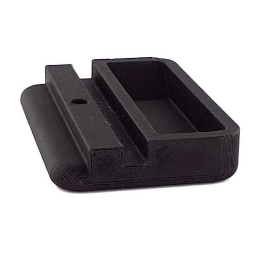 Slotvanger slotplaatje voor compressieslot en drukslot serviceluik