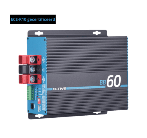 Ective SBB laadbooster 12V met geïntegreerde MPPT zonnelader voor camper en caravan | Gobanna