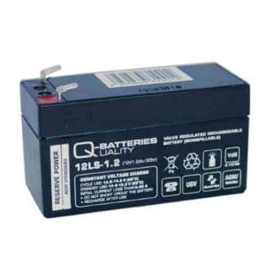 Accu 12V mini 12LS-1.2LS compacte AGM loodvlies accu voor stand-by gebruik bij Gobanna