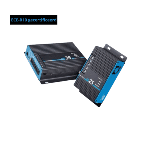 Ective DSC MPPT laadregelaar in aluminium behuizing voor het laden van twee accu's | Gobanna