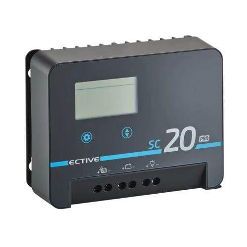 Laadregelaar stil met LCD scherm - Ective MPPT SC-pro GEN. 2