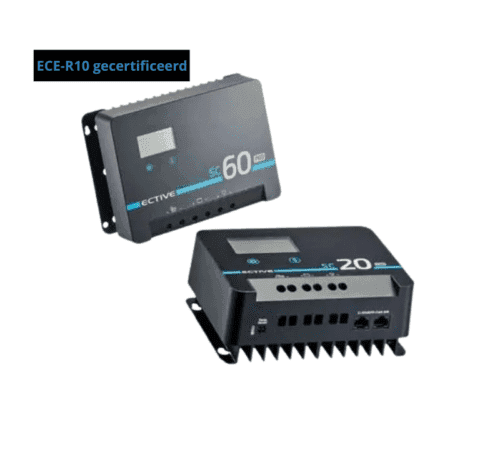 Ective SC-pro GEN. 2 MPPT laadregelaar met geïntegreerd LCD-scherm en aluminium behuizing | Gobanna