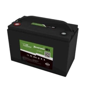 Gobanna Powerpack LiFePO4 100Ah 12V lithium accu voor kampeer- en maritiem gebruik | Gobanna