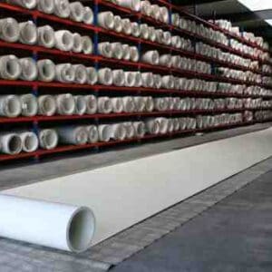 hagelbestendig dak van polyester met gelcoat toplaag op rol voor camper en caravan | Gobanna