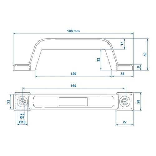 CA205-Handgreep-zwart-188x50mm-per-stuk-gobanna