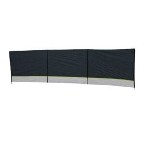 Windscherm Dune 3-delig grijs 500x140cm opgebouwd | Gobanna