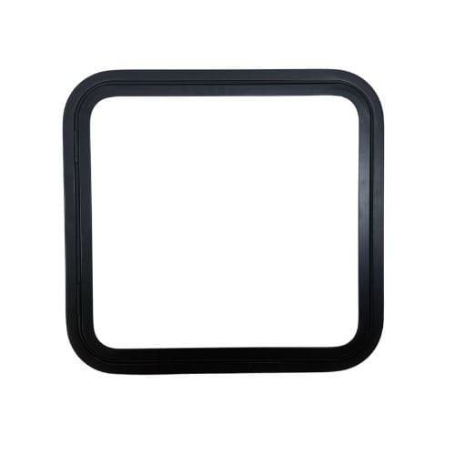 Serviceluik 570x600mm zwart rechts