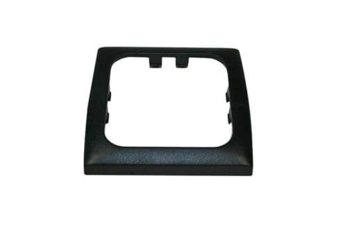 Opal afdekraam enkel zwart voor schakelmateriaal in camper en caravan | Gobanna