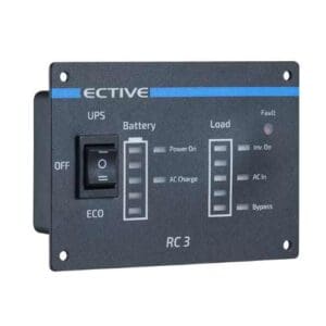 afstandsbediening Ective RC3 Ective RC3 bedieningspaneel voor CSI omvormer met accustatus indicatie | Gobanna