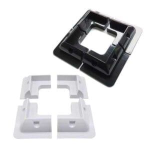 Montagebeugel zonnepaneel hoekprofiel 4 stuks set voor camper en caravan | Gobanna