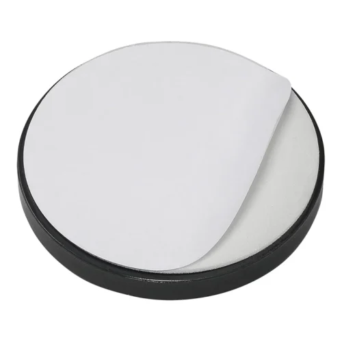 Ronde witte zelfklevende ProPlus reflector met een diameter van 55mm voor de voorzijde van caravan of aanhanger - gobanna - 04