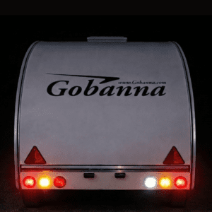 Gobanna sfeerbeeld achterlicht in het donker