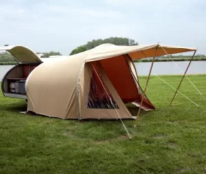 Tentharing halfrond 30cm nylon - set van 6 stuks - Proplus