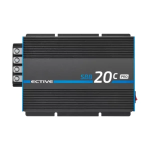 ECTIVE SBB 20 C PRO gecombineerde ladebooster en MPPT laadregelaar voor caravan en camper stroomvoorziening.