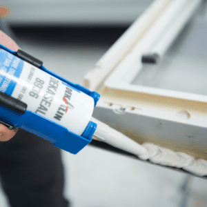 Dekaseal kit wordt gebruikt voor een bouwproject