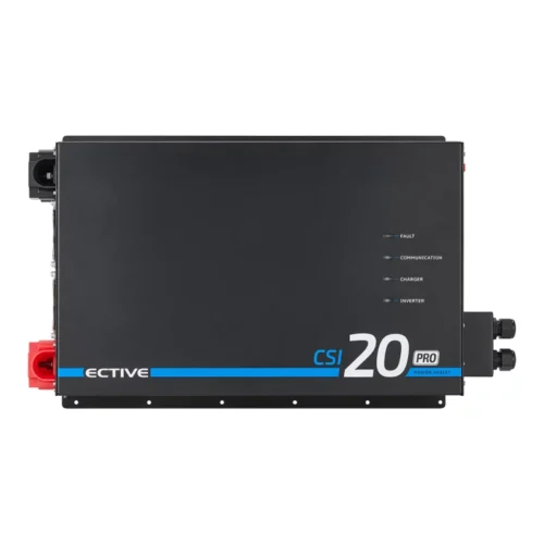 Omvormer/Lader Zuivere Sinus 2000W/12V - Power-Assist & Netvoorrang - ECTIVE CSI 20 PA PRO