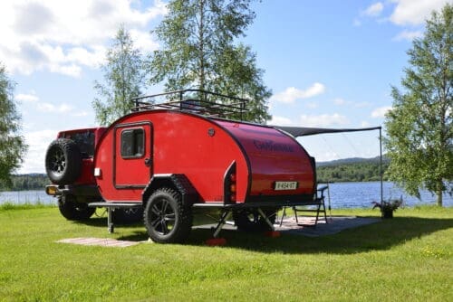 Gobanna Teardrop mini caravan - Offroad