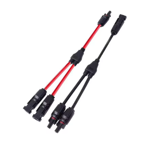 Zonnepaneel splitter 2 Zonnepaneel kabel splitter 2 plus en min gobanna